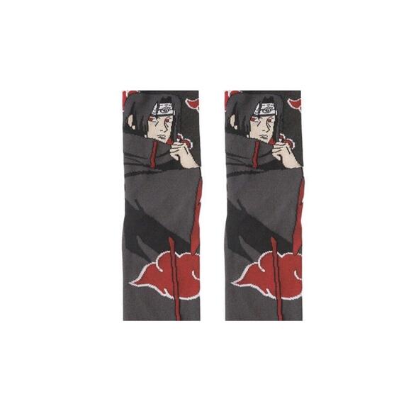 Itachi Uchiha Akatsuki Anime Socks - Naruto Shippuden Merchandise - Picture 2 of 4